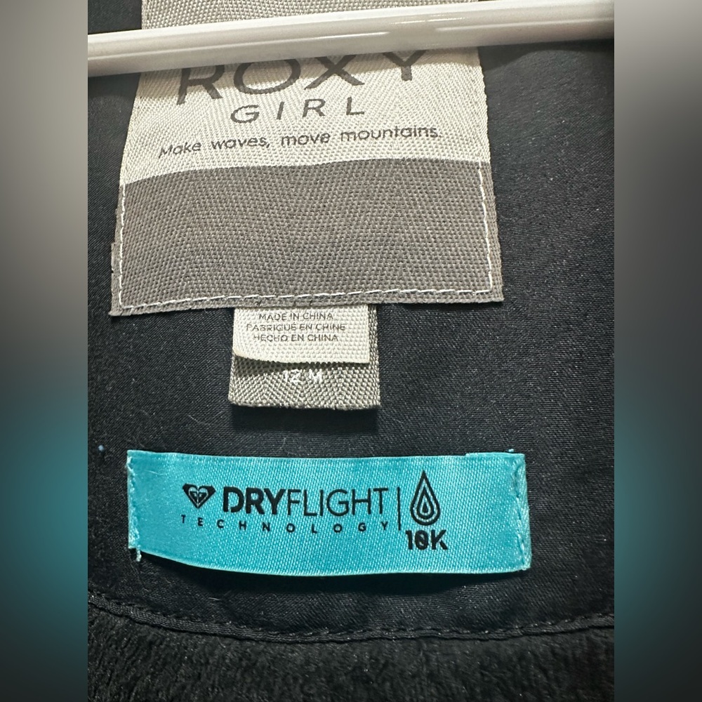 Roxy Girl Size 12 Months Dryflight Snowsuit Bunting Pre-owned - Picture 4 of 13